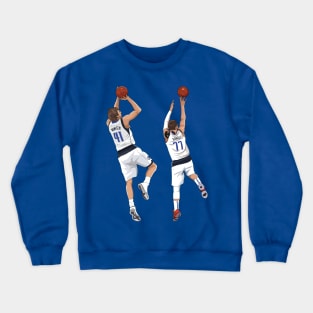 Luka Doncic x Dirk Nowitzki Crewneck Sweatshirt